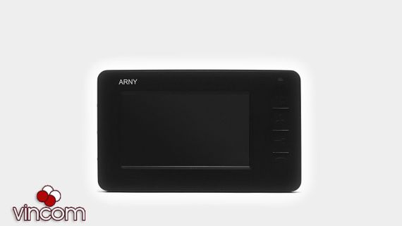Комплект видеодомофона ARNY AVD-4005 Black | Зображення 4