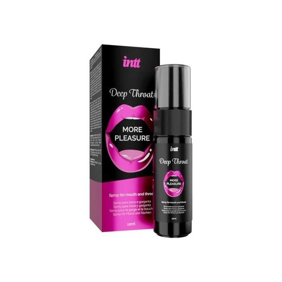 Спрей для глибоких оральних ласок Intt Deep Throat Spray, 12 мл sexstyle