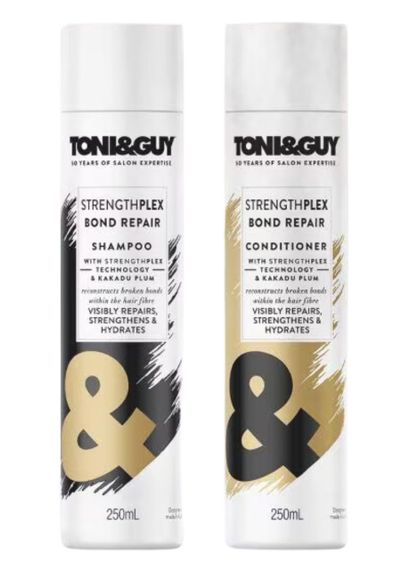 Набір для пошкодженого волосся Toni & Guy Strenght Plex Bond Repair 250мл+250мл