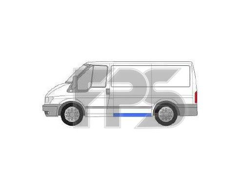 Ремчасть боковая Ford Transit (00-06) нижняя левая, короткая база