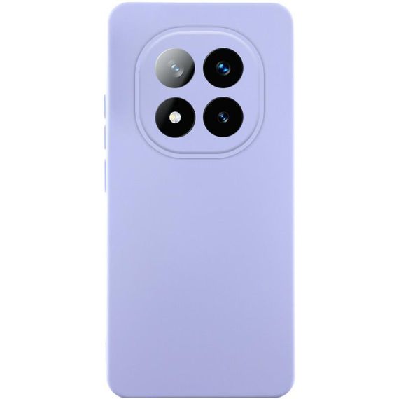 Чохол Silicone Cover Ummi Lakshmi Full Camera (AA) для Xiaomi Redmi Note 14 Pro+ 5G Бузковий / Dasheen