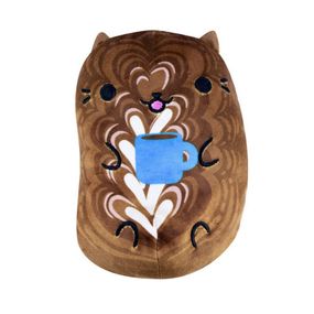 Дитячий м'який антистрес "Котики та огірки" V1094-18-16, 15 см