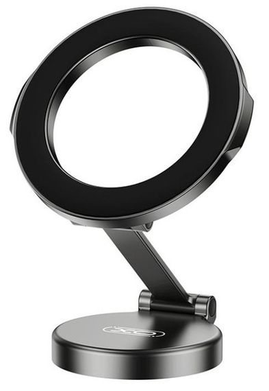 Автотримач XO C158 Universal Magnetic 360 rotating Phone Holder Black | Зображення 2