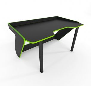 Стол компьютерный Comfy-Home Kronika черныйлайм