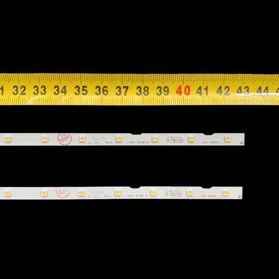 LED підсвітка Samsung TV 40" 435mm 23-led AOT-40-NU7100F CY-NN040HGLV3V L1-NU7.1/1.3 LM41-00550A 2шт. | Зображення 1