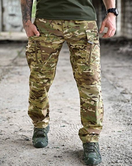 Стрейчові тактичні штани OBLIVION мультикам ДЛ7212 | Зображення 2