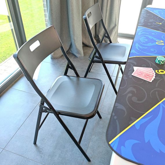 Складной стілець 46х42,5х86см Чорний SW-00001611 | Зображення 8