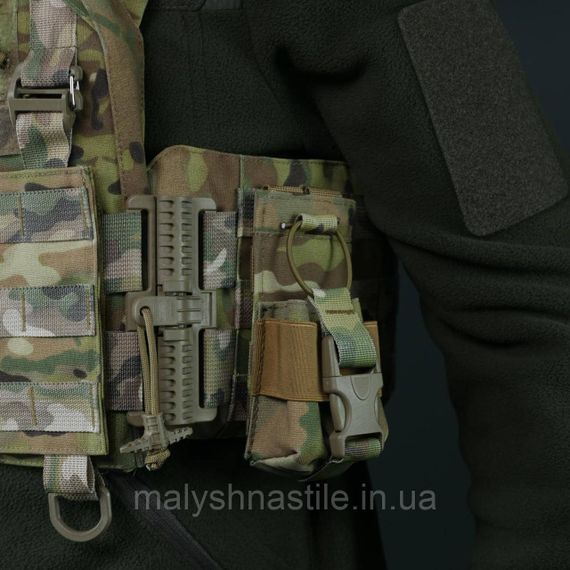 Тактичний підсумок під рацію KIBORG GU Single Mag Pouch | Зображення 5