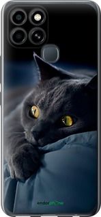 Чохол на Infinix Smart 6 Димчастий кіт "825u-2758-2448"