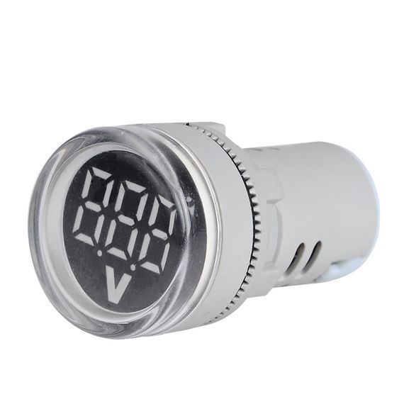 Цифровий вольтметр ST16V, діапазон вимірювань 60-500V, White