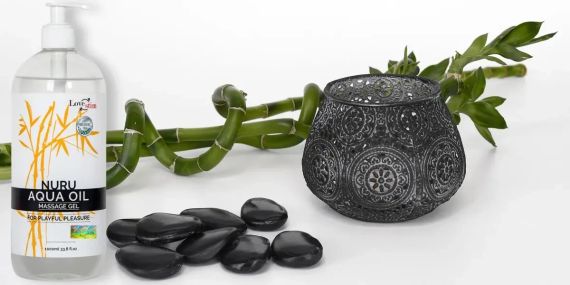 Масажна олія Love Stim - NURU AQUA OIL, 1000 ml sexstyle | Зображення 1