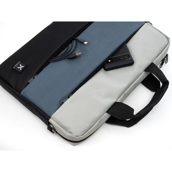 Сумка для ноутбука Vinga 15.6" NB1120 black/gray (NB1120BG) | Зображення 4