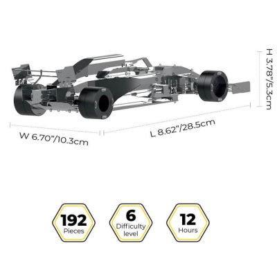 Конструктор Metal Time коллекционная модель Grand Prix Falcon (MT035) | Зображення 1