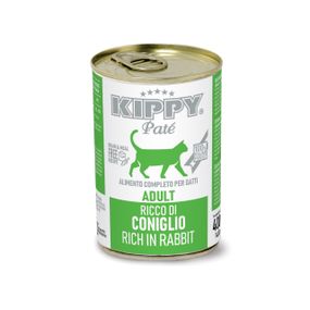 Вологий корм для котів з кроликом Kippy Pate Adult Cats Rabbit, 400 гр