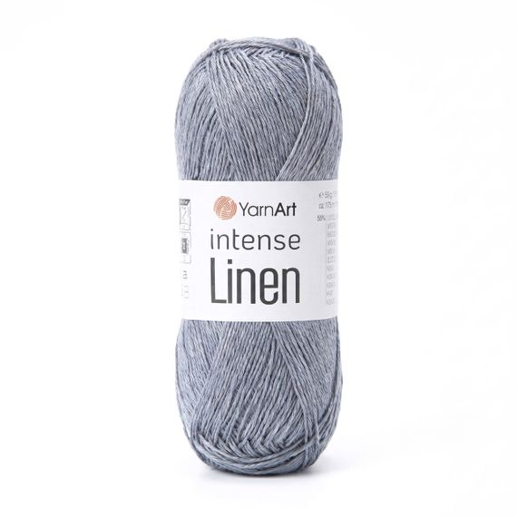 Пряжа Intense Linen 4132 (Інтенс Лінен) 45% льон 55% віскоза 50 г / 175 м (Fine)