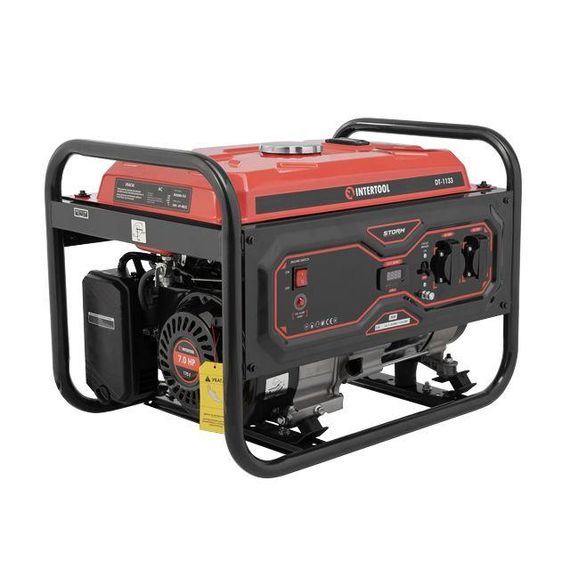 Генератор бензиновий/газовий 2,8/3 кВт, STORM INTERTOOL DT-1133 | Зображення 3