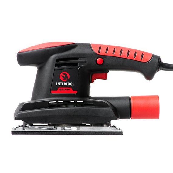 Шліфмашина вібраційна 200 Вт, 11000 кол./хв, платформа 187*90 мм INTERTOOL WT-0521 | Зображення 2