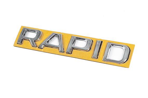 Напис Rapid (130 мм на 22мм) для Skoda Rapid 2012-2019 рр | Зображення 1