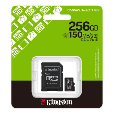 Карта памяти Kingston 256GB microSDXC class 10 UHS-I V10 A1 Canvas Select Plus (SDCS3/256GB) | Зображення 2