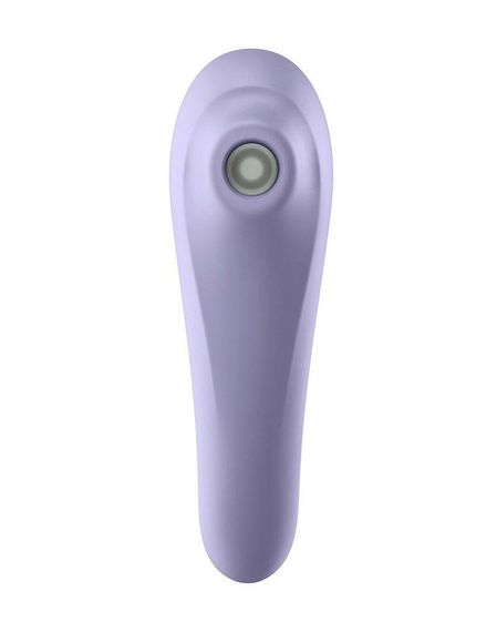 Смарт-вібратор та вакуумний стимулятор 2в1 Satisfyer Dual Pleasure, Фіолетовий — новітня інтимна технологія для максимального задо | Зображення 2