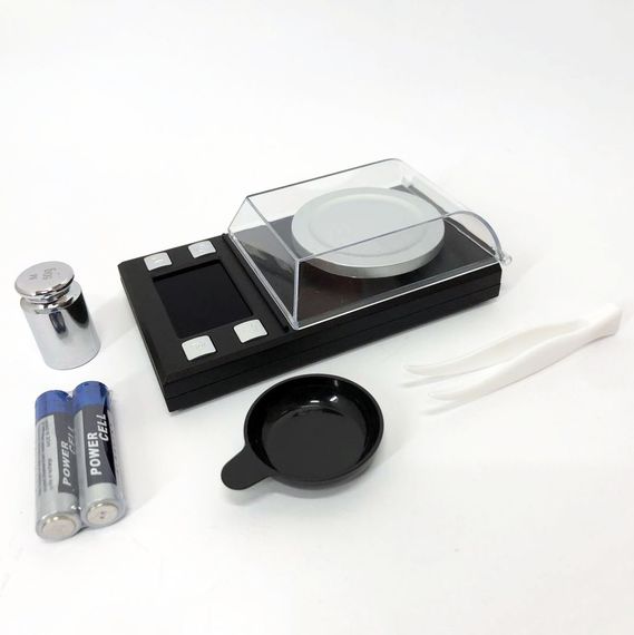 Ваги ювелірні високоточні до 50г, 0.001г точність, 8028, Компактні електронні ваги для ювелірів | Зображення 4