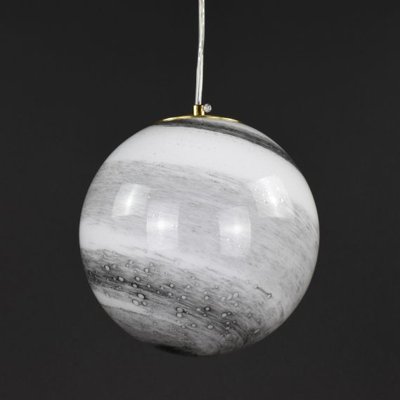 Люстра підвісна на 1 лампочку 27399 Латунь 25-200х20х20 см. | Зображення 3