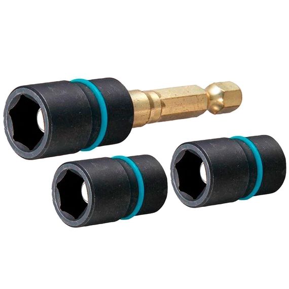 Набір головок ударних 1/4" 10 мм (3 шт) Makita B-40375