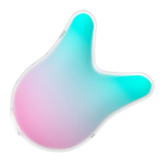 Вакуумний кліторальний стимулятор з вібрацією Satisfyer Mermaid Vibes Mint/Pink, 2 мотори | Зображення 1