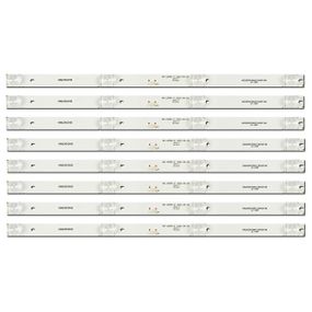 LED підсвітка TV 50" MS-L2006 V1 3V MS-L2327 V1 CC02500D410V02 CC02500D410V07, 50E20 8X4 4S1P 1410 0D20 8шт.