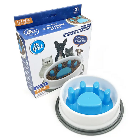 Розумна миска Paw Perfect для запобігання задушенню та поліпшенню травлення знижка