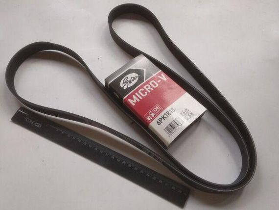 Ремінь генератора струмковий Logan 1.6, GATES (6PK1818) (8200356268)