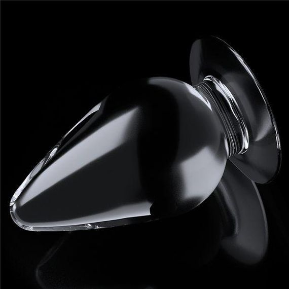 Анальна пробка конічної форми 4.5" Flawless Clear Anal Plug, Clear Sex Aura | Зображення 2