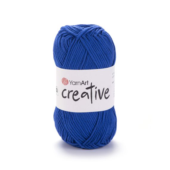 YarnArt CREATIVE Креатив No 240 синій Пряжа бавовна, нитки для в'язання