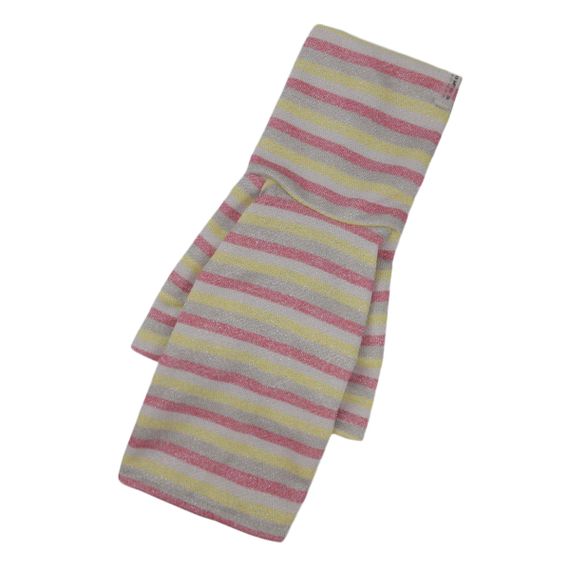 Гольф з люрексом смугастий рожевий Y-301 | Зображення 3