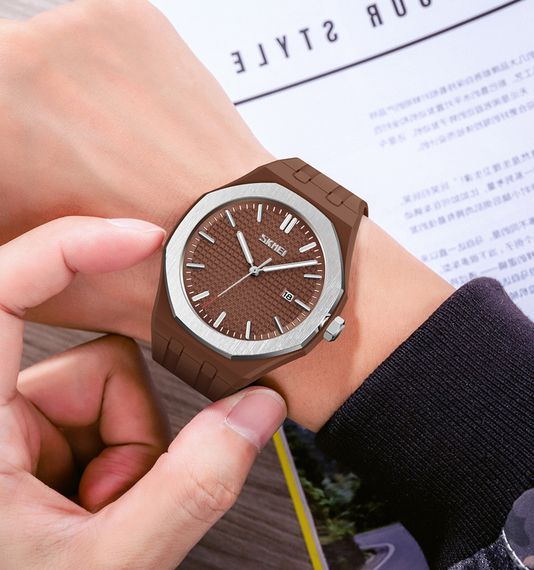 Наручний годинник Skmei 9299BN Brown | Зображення 2