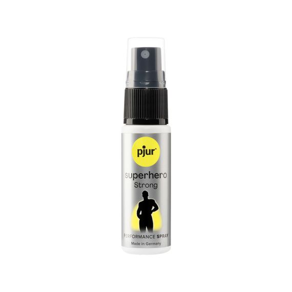 Спрей-пролонгатор pjur Superhero Strong Spray 20 ml, з екстрактом імбиру, без анестетиків