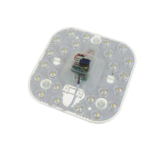 Светодиодный модуль сменный на магните 220V 12W SMD 5730 CW IP20 (LW-03/24)