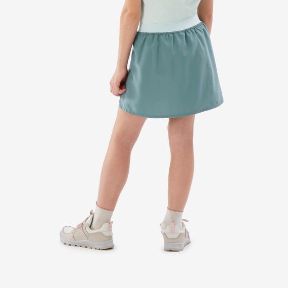 Спідниця-шорти дитяча MH100 для туризму зелена - 12-13 р 149-59 см | Зображення 2