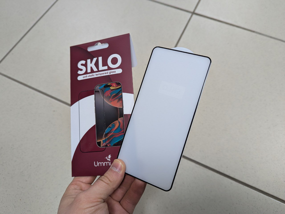 Захисне скло 5D Full Glue для Oneplus Nord CE5 | SKLO | Чорне, повне покриття, 9H