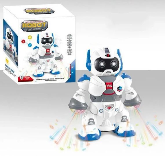 Танцующий Робот Robot Light And Music | Зображення 3