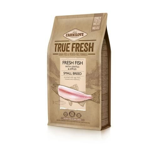 Корм сухой для собак малых пород Carnilove True Fresh Fish Adult Small Breed с рыбой, 4 кг
