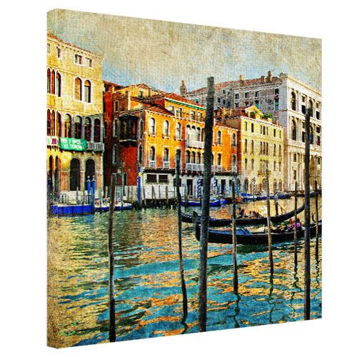 Картина на холсте Венеция 65x65 см (H6565_ISK001)