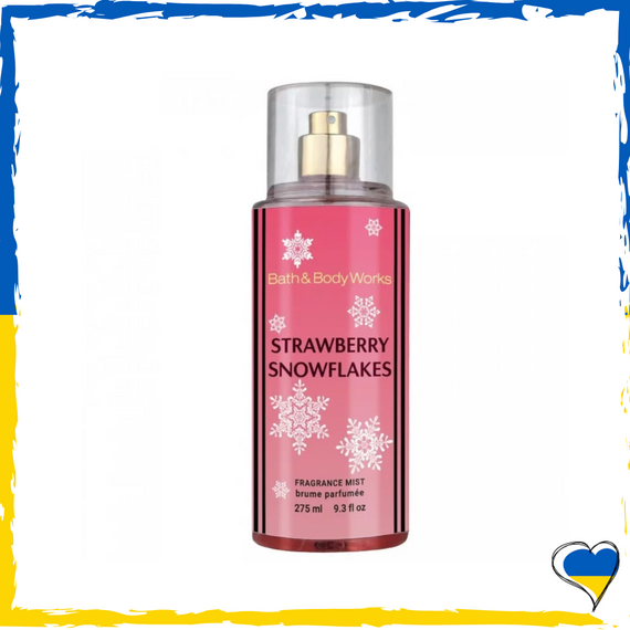 Парфумований спрей для тіла Bath & Body Works Strawberry Snowflakes Exclusive EURO 275 мл