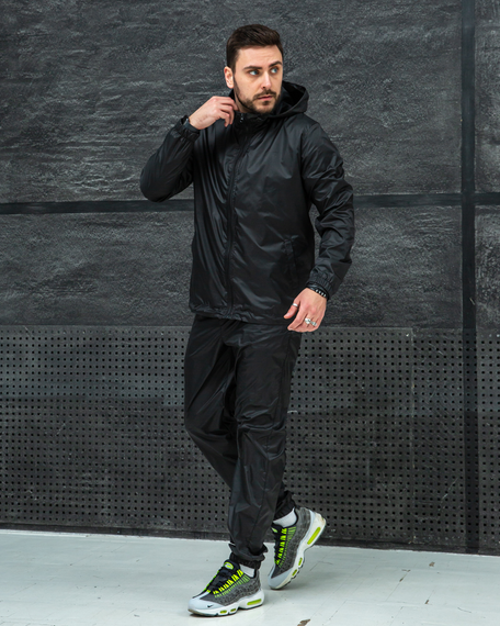 Костюм плащівка чорний S