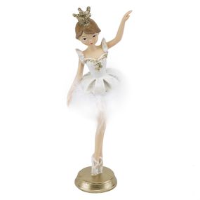 Декоративная статуэтка Балерина White 21 см