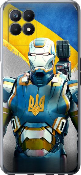 Чехол на Realme Narzo 50 Украинский киборг "980u-3066-17620"