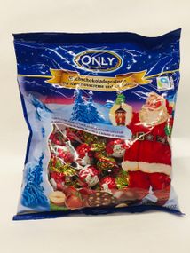 Цукерки шоколадні набір асорті новорічний Only, 400г (Польща)