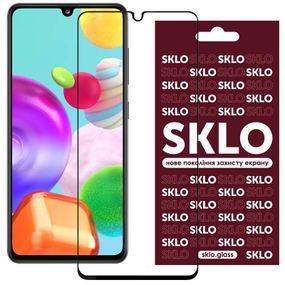 Захисне скло SKLO 3D для Samsung Galaxy A07 Чорний