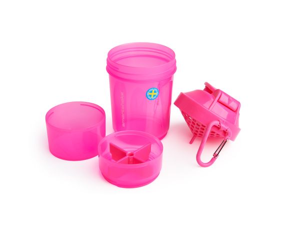 Шейкер спортивний SmartShake Original2GO 600ml Neon Pink | Зображення 2