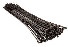 Хомут-стяжка Top Tools, черный, 3.6x300 мм, пластик, 100 шт. (44E960)
